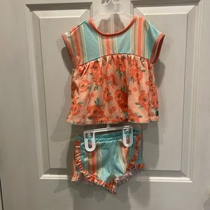 Matilda, Jane, orange, Poppy pajama set